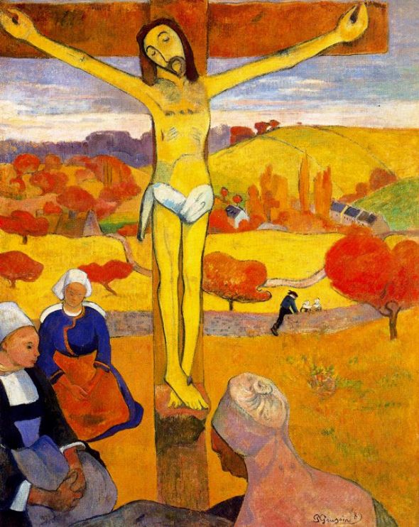 Paul Gauguin_Le Christ jaune_1889_oil on canvas